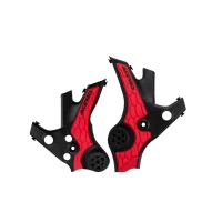 ACERBIS КРИШКИ РАМИ X-GRIP HONDA AFRICA TWIN 1100L '20-'24 CZERWONO - ЧОРНІ