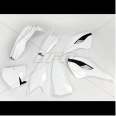 UFO КОМПЛЕКТ ПЛАСТІКОВ HUSQVARNA TC/FC 125/250/300/350/450 '14-'15 КОЛІР OEM '14 (БІЛИЙ) (HU613E999)