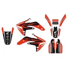 BLACKBIRD КОМПЛЕКТ НАЛІПОК (OKLEIN) HONDA CRF 150 '07-'23 DREAM 4 КОЛІР ЧЕРВОНИЙ