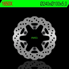NG ДИСК ТОРМОЗНИЙ ЗАД KAWASAKI KLX 250 09-17 (240X100X5,0MM) (6X10,50MM) WAVE