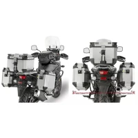 KAPPA СТЕЛАЖ KUFROW БОКОВИХ MONOKEY CAM SIDE SUZUKI DL 650 V-STROM (17-19) - ПІД KUFRY KFR K'FORCE АЛЮМІНІЙ