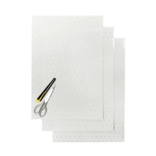 BLACKBIRD КОМПЛЕКТ НАЛІПОК (OKLEIN) (ПЛІВКА CRYSTALL 0,4 MM) (ПЕРФОРОВАНА) 3 X ЛИСТ 47X33CM, КОЛІР TRANSPARENTNY