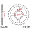 ЗАДНЯ ЗІРКА JR 4669 42 HONDA CBR 125 11-17, CB 125F (GLR125) 15-17 (446942JT) (LANC. 428) ОТВІР NA SRUBE 10,5 - MOZE BYZ ZASTAPIONA PRZEZ 269 42 - зображення 1