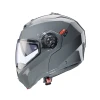 CABERG ШОЛОМ SZCZEKOWY FLIP-UP МОДЕЛЬ DUKE EVO SOLID КОЛІР СІРИЙ БЛИСК РОЗМІР M (PINLOCK W КОМПЛЕКТІ) - зображення 6