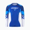 KENNY RACING СОРОЧКА CROSS\/ENDURO TRACK FOCUS BLUE КОЛІР NIEBIESKI\/BIALY РОЗМІР S - зображення 1
