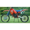 TECNOSEL (BLACKBIRD) ПОКРИВКА\/ПОКРИВКА NA СИДІННЯ HONDA CR 125 '87-'88, CR 250 '87, REPLICA TEAM HONDA '87, КОЛІР СИНІЙ, НАДПИС CR - зображення 2