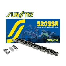 SUNSTAR ЛАНЦЮГ ПРИВІДНИЙ 520SSR-108N (520V) DO 400 CCM (O RING) КОЛІР NATURALNY