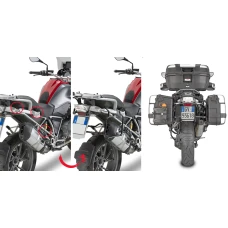 GIVI RAPID RELEASE TUBULAR SIDE-CASE ТРИМАЧ FOR MONOKEY® CASES BMW R1200GS (13-)
