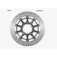 NG ДИСК ТОРМОЗНИЙ ПЕРІД KAWASAKI ER6 F/N, ZX 10R 04-15, ZX6R 05-18, KLE 650 VERSYS 07-15, Z 750 (300X80X5MM) (5X10,MM) PLYWAJACA