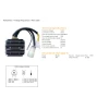 DZE РЕГУЛЯТОР НАПРУГИ HONDA XRV 650 90 (OEM-31600-MS8-000) - зображення 3