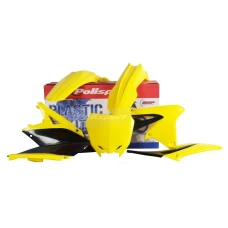 POLISPORT КОМПЛЕКТ ПЛАСТІКОВ SUZUKI RMZ 250 '10-'18 КОЛІР ЖОВТИЙ OEM