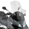 KAPPA СТІКЛО PIAGGIO MP3  300 SPORT '08-'17, MP3 500 BUSINESS '08-'17, MP3 300\/500 BUSINESS\/SPORT '12-'17 (75 X 65CM) PRZEZROCZYSTA - ODPRYSK POWLOKI U DOLU СКЛА - зображення 1