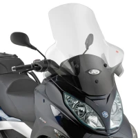 KAPPA СТІКЛО PIAGGIO MP3  300 SPORT '08-'17, MP3 500 BUSINESS '08-'17, MP3 300/500 BUSINESS/SPORT '12-'17 (75 X 65CM) PRZEZROCZYSTA - ODPRYSK POWLOKI U DOLU СКЛА