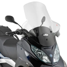 KAPPA СТІКЛО PIAGGIO MP3  300 SPORT '08-'17, MP3 500 BUSINESS '08-'17, MP3 300/500 BUSINESS/SPORT '12-'17 (75 X 65CM) PRZEZROCZYSTA - ODPRYSK POWLOKI U DOLU СКЛА
