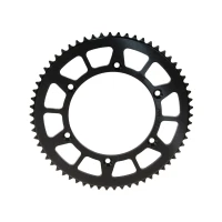 FORTE ЗАДНЬОЇ SPROCKET, 62 ЗУБІВ (420) Ø136MM, ЧОРНИЙ АЛЮМІНІЙ., FANTIC 50CC 20-
