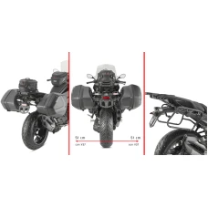 GIVI TUB. PANNIER ТРИМАЧ BMW R1300RS (25-26)