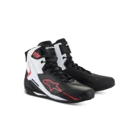 ALPINESTARS SHOE FASTER-4 BLACK/WHITE/RED 38 (6)
