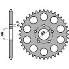 ЗАДНЯ ЗІРКА PBR 143 40 F APRILIA 50 AF1 86-87 (LANC. 415)