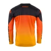 KENNY RACING 2025 СОРОЧКА CROSS\/ENDURO МОДЕЛЬ TRACK KID\/JUNIOR NEON GREY\/ORANGE КОЛІР CZARNY\/SZARY\/POMARANCZOWY РОЗМІР XS - зображення 2