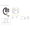 DZE РЕГУЛЯТОР НАПРУГИ YAMAHA XT600Z TENERE 83-86 (34L-81960-A0) (SH522G-12) - зображення 2