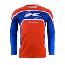 KENNY RACING СОРОЧКА CROSS/ENDURO МОДЕЛЬ TRACK KID/JUNIOR PATRIOT КОЛІР CZERWONY/NIEBIESKI/BIALY РОЗМІР XXXXS