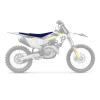 BLACKBIRD ПОКРИВКА\/ПОКРИВКА NA СИДІННЯ HUSQVARNA TC\/FC 125\/250\/350\/450 '23 REPLICA TROPHY 22, КОЛІР GRANATOWY - зображення 2
