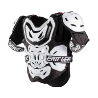 LEATT (2022/2023) ЗАХИСТ КЛІТКИ ГРУДНОЇ (BUZER) CHEST ПРОТЕКТОР 5.5 PRO WHITE КОЛІР БІЛИЙ РОЗМІР УНІВЕРСАЛЬНИЙ