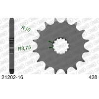 AFAM 2026/04 ШЕСТЕРНЯ ПЕРІД 577 16 YAMAHA DT 125R '93-'06 (JTF558.16) (LANC. 428)