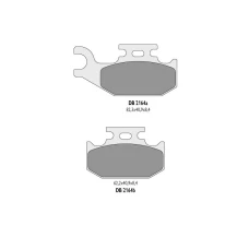 DELTA BRAKING КОЛОДКИ ДИСКОВІ ТОРМОЗНІ KH414 SUZUKI ATV - ZASTEPUJA DB2164MX-D І DB2164QD-D (ПРАВАЯ ПЕРІД)