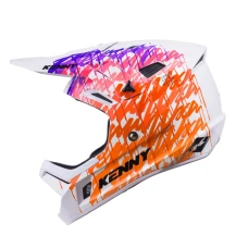 KENNY RACING ШОЛОМ ВЕЛОСИПЕДИ MTB DECADE GRAPHIC LUNIS WHITE КОЛІР БІЛИЙ РОЗМІР L