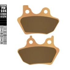 GALFER КОЛОДКИ ДИСКОВІ ТОРМОЗНІ KH299 SPIEK METALICZNY (КОЛІР ЗОЛОТИЙ) STREET HARLEY DAVIDSON 883/1200/1340/1450