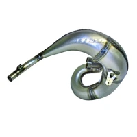 DEP PIPES DYFUZOR/KOMORA/TUBA REZONANSOWA СТАЛЬНИЙ (FRONT EXHAUST PIPE STEEL): KTM SX 250 '94-'97  (ПІД ЗАМОВЛЕННЯ)
