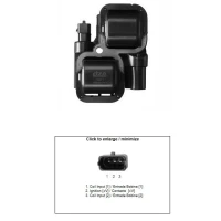 DZE КОТУШКА ЗАПАЛЮВАННЯ CAN AM 500/570/650/800/990/1000 COMMANDER / OUTLANDER / RENEGADE / SPYDER / TRAXTER; POLARIS 570/700/800/850/900/1000 ACE / GENERAL / RZR / RANGER / SCRAMBLER / SPORTSMAN