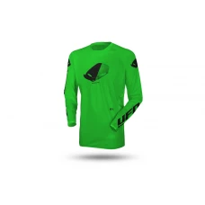 UFO 2024/09 СОРОЧКА RADIAL DZIECIECA / JUNIOR / KID CROSS КОЛІР ЗЕЛЕНИЙ FLUO РОЗМІР XS - KOLEKCJA 2025