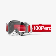 100 % ОКУЛЯРИ МОДЕЛЬ ARMEGA CORBIN - ЧИСТИЙ LENS - КОЛІР CZERWONY/BIALY СКЛО PRZEZROCZYSTA