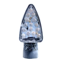 OXFORD ПОВОРОТНИКИ (CE) СВІТОДІОД  СВІТОДІОД  LED ARROW - ПАРА Z PRZERYWACZEM (OPORNIKIEM) КОЛІР КАРБОН, КРІПЛЕННЯ КОРОТКЕ
