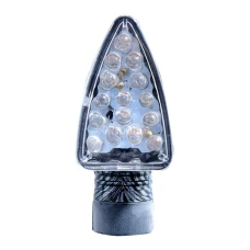 OXFORD ПОВОРОТНИКИ (CE) СВІТОДІОД  СВІТОДІОД  LED ARROW - ПАРА Z PRZERYWACZEM (OPORNIKIEM) КОЛІР КАРБОН, КРІПЛЕННЯ КОРОТКЕ