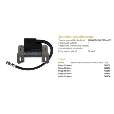 DZE CEWKOMODUL ДВИГУН BRIGGS STRATTON (OEM 793353; 590455;792640;792631;799382;793354