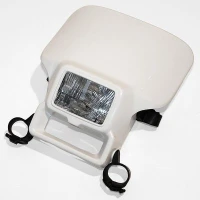 UFO ФАРА ПЕРІД ГАЛОГЕНКА HONDA XR 250/400R '96-'17 КОМПЛЕКТНА КОЛІР ЧЕРВОНИЙ (УЗОР ОРИГІНАЛЬНІ)