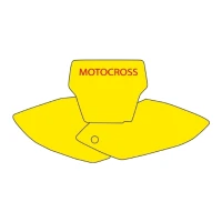 BLACKBIRD КОМПЛЕКТ НАЛІПОК (OKLEIN) ПІД НОМЕРИ STARTOWE HONDA CRF 450 '05-'07 - ПРОДАЖА