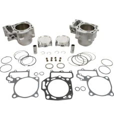 ЦИЛІНДР WORKS ЦИЛІНДР КОМПЛЕКТНИЙ KAWASAKI KVF 750 BRUTE FORCE 4X4 '05-'14 ,KRF 750 TERYX 4X4 '08-'13 (2 ШТУКИ ПЕРІД + ЗАД) СТАНДАРТ (85,00 MM) (2X ПОРШЕНЬ 23908, 2X ЦИЛІНДР, 2X TOP-END)