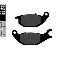 GALFER КОЛОДКИ ДИСКОВІ ТОРМОЗНІ KH343 POLMETALICZNE HONDA CBR125 '04-'10, XL125V VARADERO '01-'11 (ЗАД)