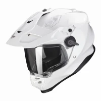 МОТОШОЛОМ SCORPION  DUAL ENDURO / ADVENTURE  ADF-9000 AIR КОЛІР БІЛИЙ БЛИСК РОЗМІР M