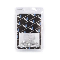V PARTS (VICMA) КОМПЛЕКТ БОЛТІВ ВІТРОВИКИ M5X15 (6SZT.) КОЛІР СРІБНИЙ (TA515PL)