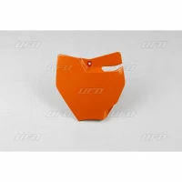 UFO ПЕРІД НОМЕР ТАБЛИЧКА KTM SX65 16-23 ORANGE 127