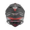 ШОЛОМ NOX OFFROAD\/TRAIL DUOSPORT (ПОДВІЙНОГО ПРИЗНАЧЕННЯ) N312 TRACK З СКЛОМI БЛЕНДА,, КОЛІР ЧОРНИЙ МАТОВИЙ\/ЧЕРВОНИЙ, РОЗМІР M - зображення 5