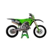 UFO 2025\/04 КОМПЛЕКТ ПЛАСТІКОВ (ПОВНИЙ KIT) Z OSLONAMI ТЕЛЕСКОПІЧНИЙ (АМОРТИЗАТОРІВ) KAWASAKI KXF 250 '25-, KXF 450 '24-'25 КОЛІР ЗЕЛЕНИЙ\/ ЧОРНИЙ - зображення 2