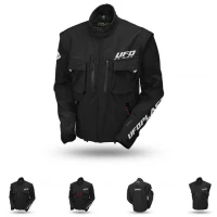 UFO 2023/07 КУРТКА TAIGA ENDURO (ODPINANE REKAWY) КОЛІР ЧОРНИЙ РОЗМІР L - UFO KOLEKCJA 2024