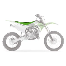 BLACKBIRD ПОКРИВКА/ПОКРИВКА NA СИДІННЯ KAWASAKI KX 85 '14-'21 DOUBLE GRIP 3 КОЛІР CZARNY/ZIELONY