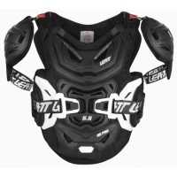 LEATT (2022/2023) ЗАХИСТ КЛІТКИ ГРУДНОЇ (BUZER) CHEST ПРОТЕКТОР 5.5 PRO HD BLACK КОЛІР ЧОРНИЙ РОЗМІР XXL